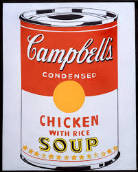 Campbell's soup, Andy Warhol
